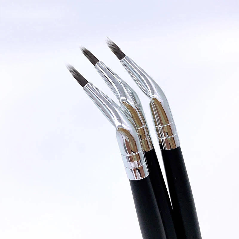 Description Picture 3 of item1Pc Bent Liner Makeup Brushes Precision Angled Eyeliner Brush Eyeshadow Eye Brow Tool Detail Eye Liner Precision Cosmetic Tools