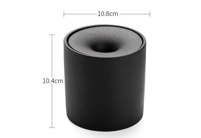 Description Picture 2 of itemStoneware ashtray with lid living room coffee table decoration Anti-ash portable ashtray Home Hotel Office Supplies/Gifts