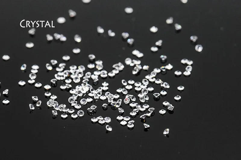 Description Picture 6 of itemHot Selling Pixie Mix Sizes 1440pcs Crystal Chaton Glass Nail Art Rhinestone Micro Manicure Decoration Tiny Mini Rhinestones