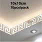 A - 10pcs silver