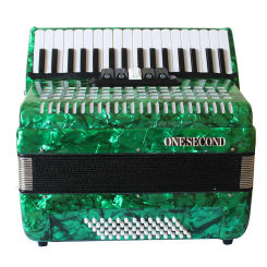 ONSECOND accordion 60 bass professional performance for children and adults keyboard style accordion beginners
