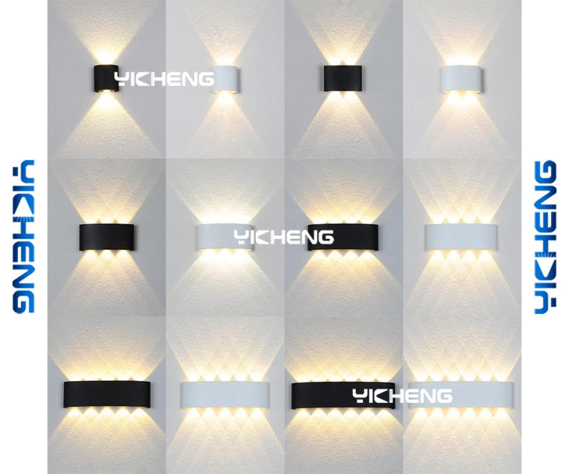 Description Picture 3 of itemLED Wall Lamp Waterproof Outdoor Aluminum Wall Light Porch/Garden/Bedroom Indoor Modern Nordic Sconce Luminaire 4W 6W 8W 85-265V