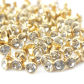 Gold with White