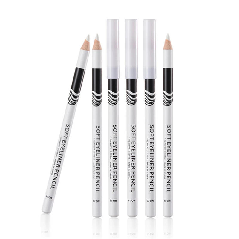 Description Picture 3 of itemWhite Eyeliner Pencil Brighten Smooth Soft Eye Liner Pen Makeup Waterproof Easy To Wear White Eyeliner Women Cosmetics