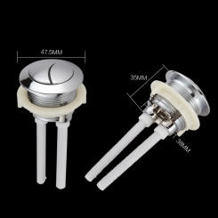 Pc New WC Toilet Cistern Replacement Toilet Push Button Dual Flush DIY Repair Tool HG2540