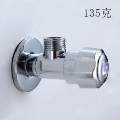 Copper Triangle Valve Thickened Hot and Cold Water Triangle Valve Eight-shaped Valve Stop Valve Toilet Water Heater Inlet Valve