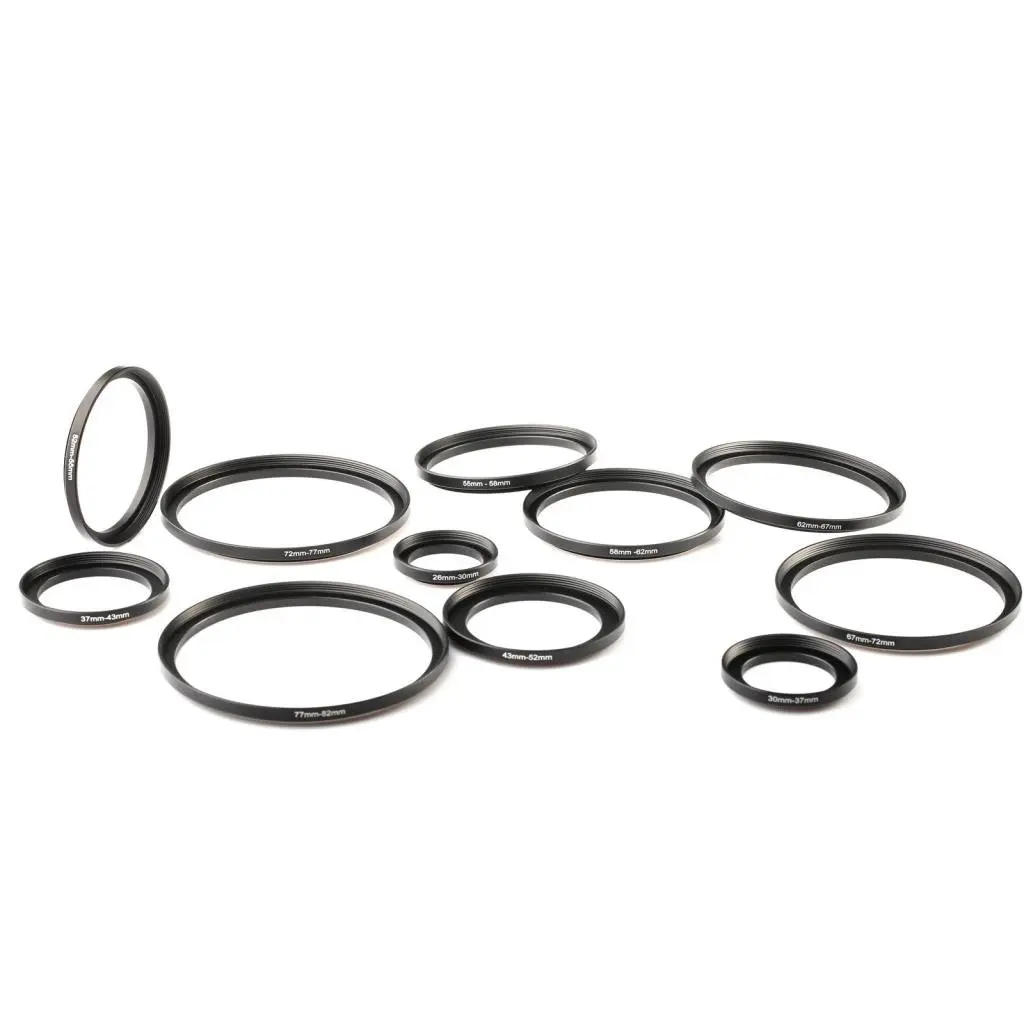 Description Picture 6 of item55mm-82mm 55-82 mm 55 to 82 Step Up Lens Filter Metal Ring Adapter Black