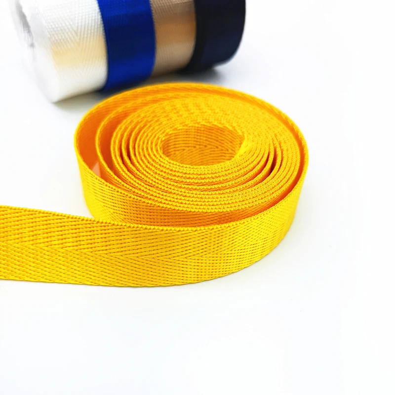 Description Picture 4 of item2 yards/lot 20mm High Quality Strap Nylon Webbing Herringbone Pattern Knapsack Strapping Sewing Bag Belt Accessories