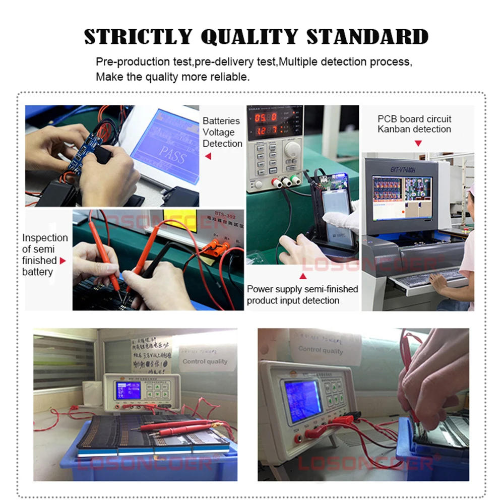 Description Picture 4 of itemLOSONCOER 2650mAh For FIMI X8 Mini DC05A7 Drone Cells Extended Flight Time Battery