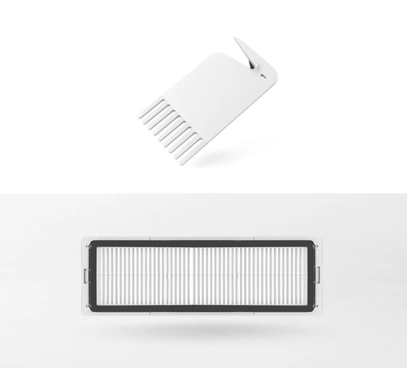 Description Picture 5 of itemXIAOMI MIJIA Robot Vacuum Cleaner 1C 1T 2C Dirt Disposal Original Spare Side Roller HEPA Filter Main brush Mop Parts