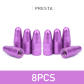 8pcs purple