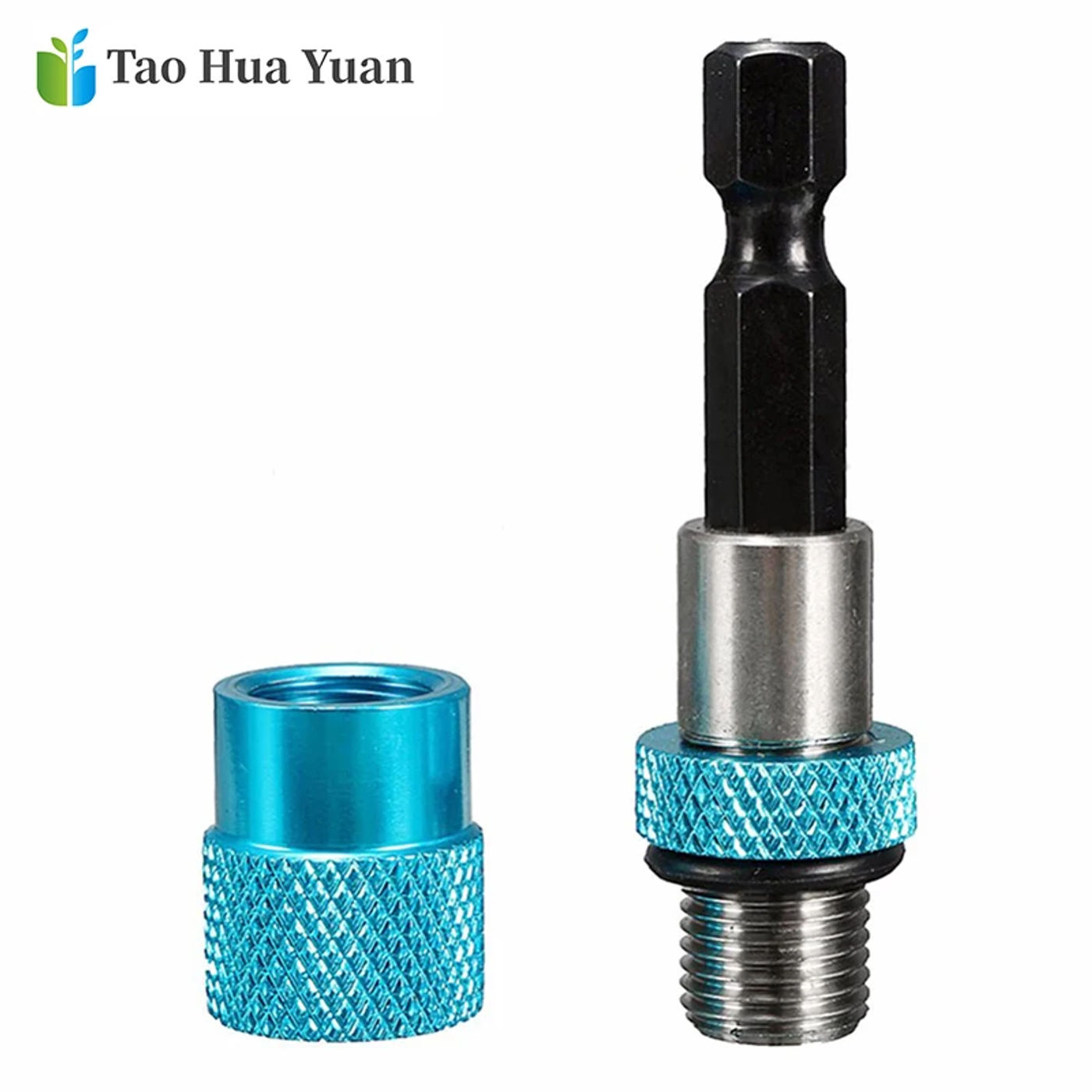 Description Picture 6 of item1/4 Hex Shank Electric Drill Magnetic Screwdriver Bit Holder 60mm Stainless Steel Magnetism Limit Adjustable Extension Bar 60mm