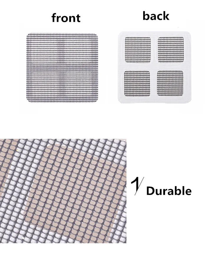 Description Picture 2 of itemFix Net Window Home Adhesive Anti Mosquito Fly Bug Insect Repair Screen Wall Patch Stickers Mesh Window Screen Window Net Mesh