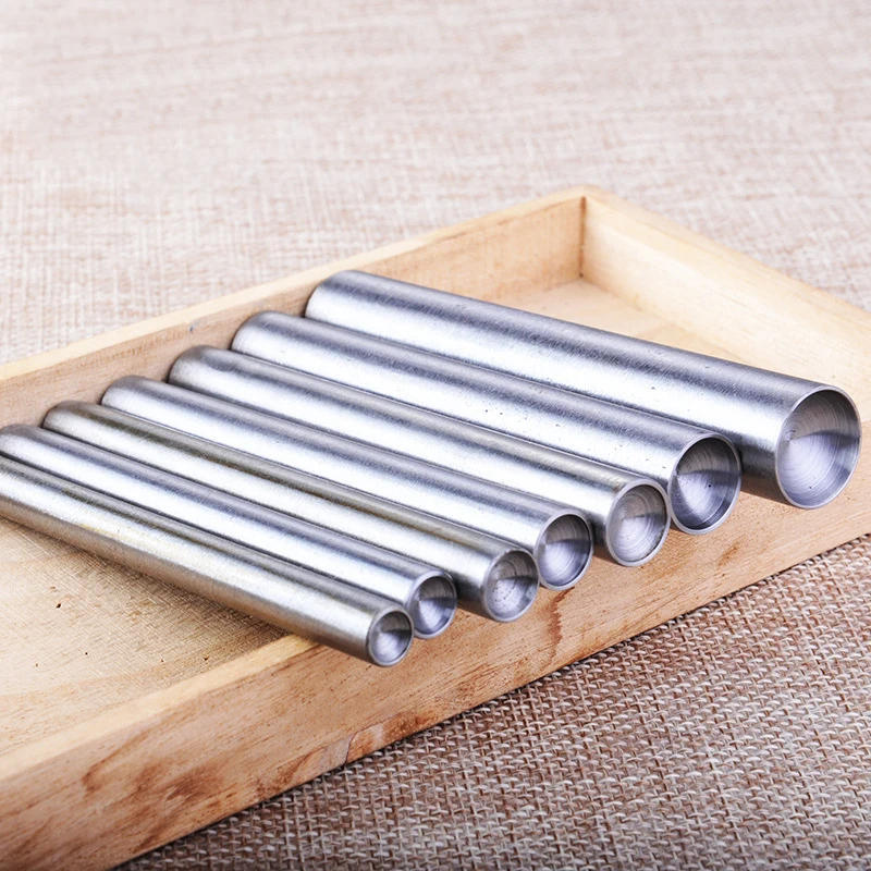 Description Picture 2 of itemMushroom Domed Snap Rivet Setting Steel Spike Studs Punch setter Hand Punching Tool for leather craft garment shoe hat DIY