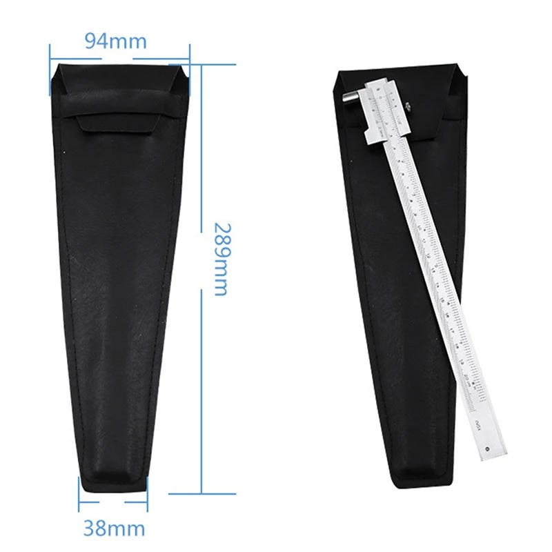 Description Picture 4 of item200-400mm Vernier Caliper Precision Measuring Gauge Stainless Steel Parallel Marking Caliper Measuring Tool With Spare Needle