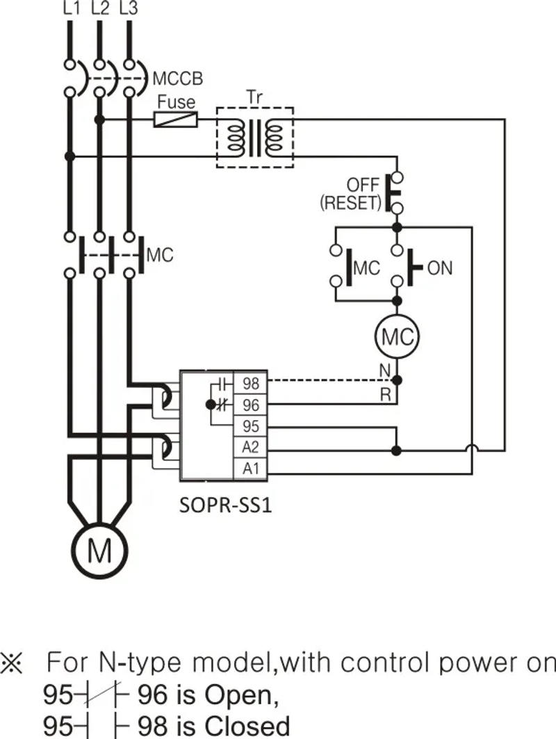 Description Picture 4 of itemSamwha-Dsp SOPR-SS1 Electronic Overload Motor Protector Thermal Relay
