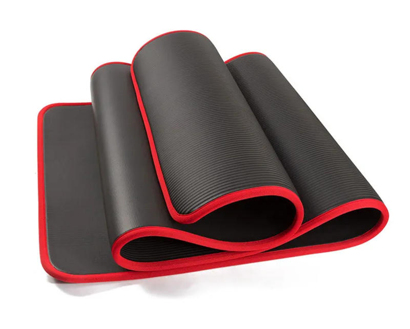 Description Picture 5 of item10mm Yoga Mat Extra Thick 1830*610mm NRB Non-slip Pillow Mat For Men Women Fitness Tasteless Gym Exercise Pads Pilates Yoga Mat