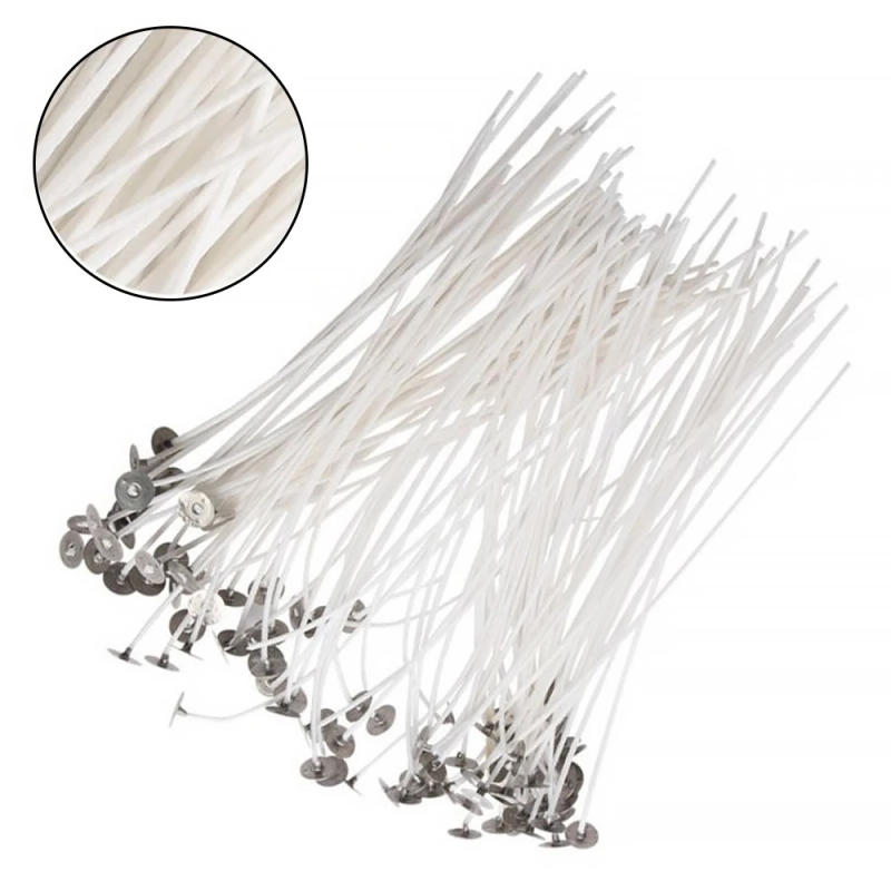 Description Picture 3 of item100 pcs Candle Wicks Smokeless Wicks Candle Oil Lamps DIY Candles Making Supplies Candle Accessories Wax Core for candle making