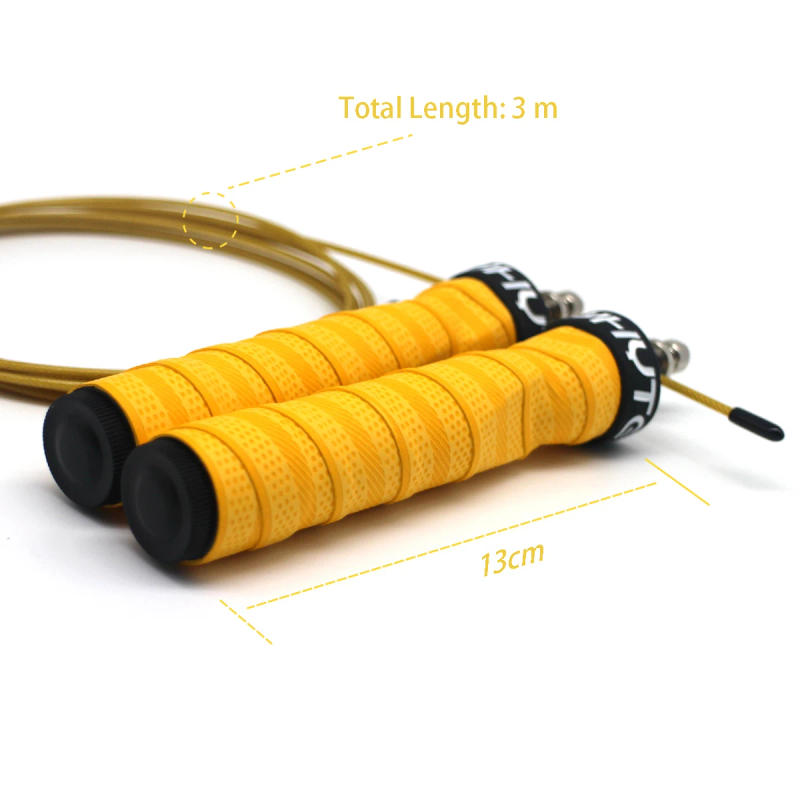 Description Picture 3 of itemJump Rope Crossfit Skipping Ropes Pro Ball Bearings Anti-Slip Handles Sports Weighted Training