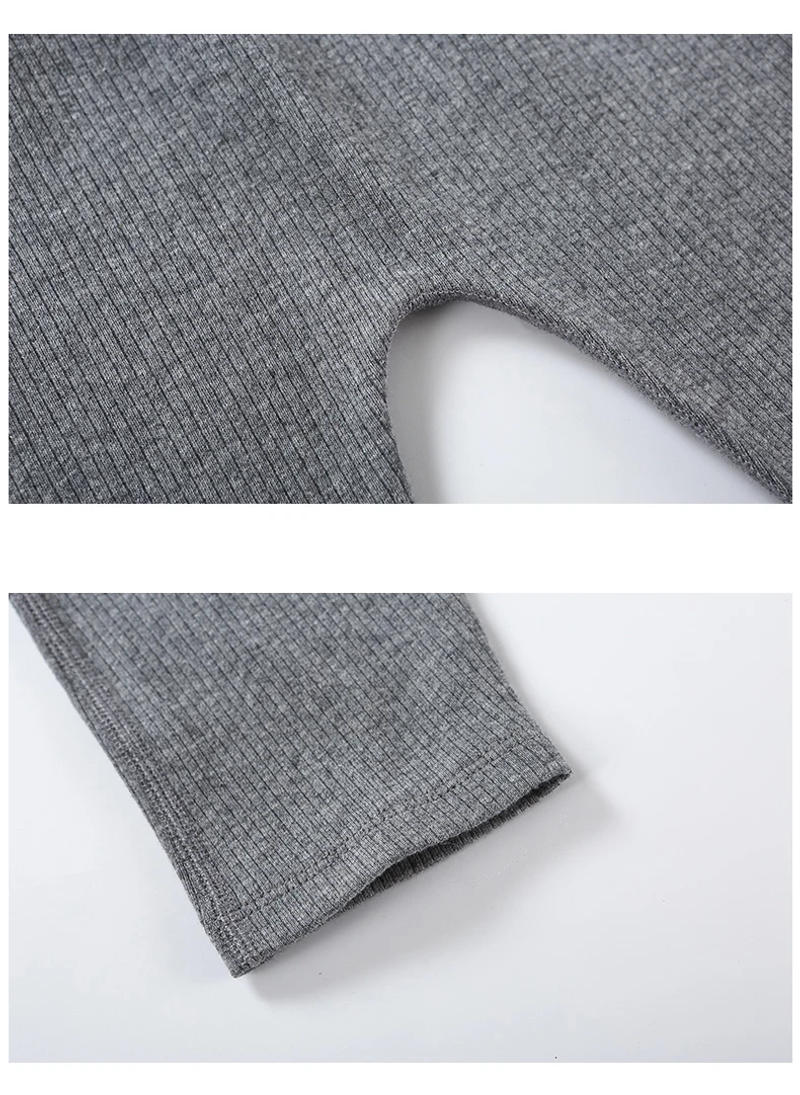 Description Picture 6 of itemBaby long pants cotton leggings kids pants baby clothes autumn winter casual high elasticity baby trousers bow wiast 3*1 ribbed