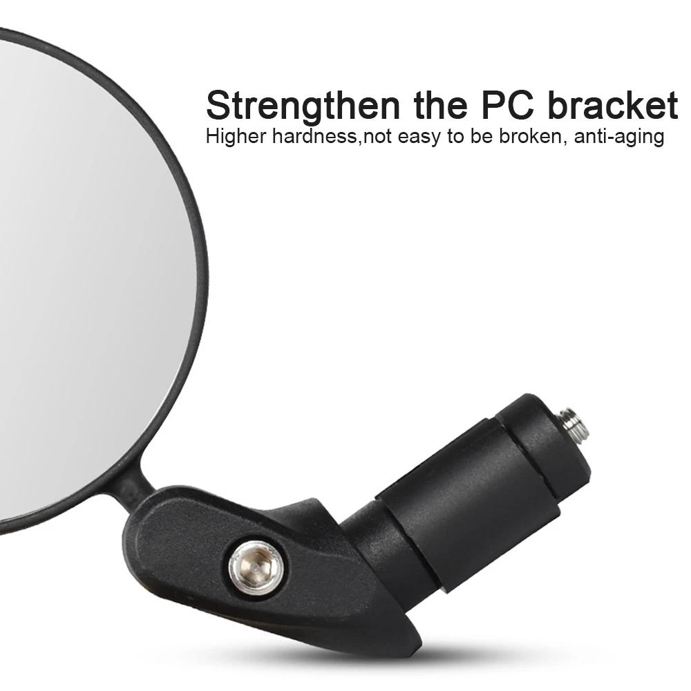 Description Picture 4 of itemUniversal Bicycle Rearview Handlebar Mirror Adjustable 360 Degree Wide-Angle Rear View for MTB Road Bike Cycling Accessories