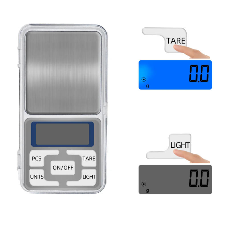 Description Picture 6 of itemJewelry Scales Weight Diamond Balance Kitchen Weighing Digital Pocket Mini Scale Bathroom 100g/200g/300g/500g/1000g 0.01g 0.1g