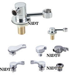 Brass ABS Salon Beauty Shampoo Backwash Bowl Hand Spray Holder Stand