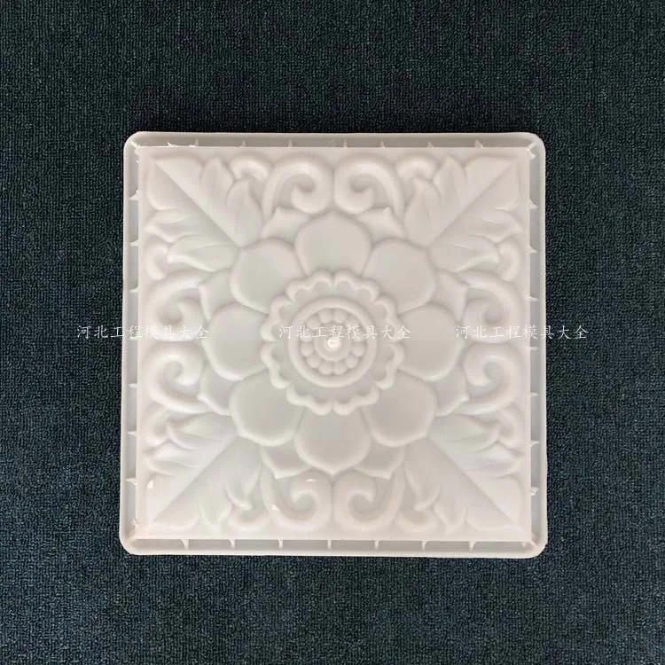 Description Picture 4 of itemIn Chinese Antique Style Brick Carving Plastic Mold Courtyard Decoration Paving Floor Tile Shadow Wall Cement Relief Template
