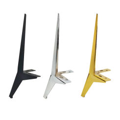 4Pcs Furniture Legs Gold Metal Heavy Duty Support leg Bracket for Table Sofa Cabinet Chair feet Corner Protector Furniture Parts