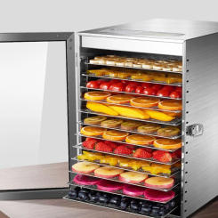 12-layer Food Fruit Dryer Electric Dehydrator Fruit Dryer Commercial Vegetables Dried Meat Pet Snacks Drying Machine