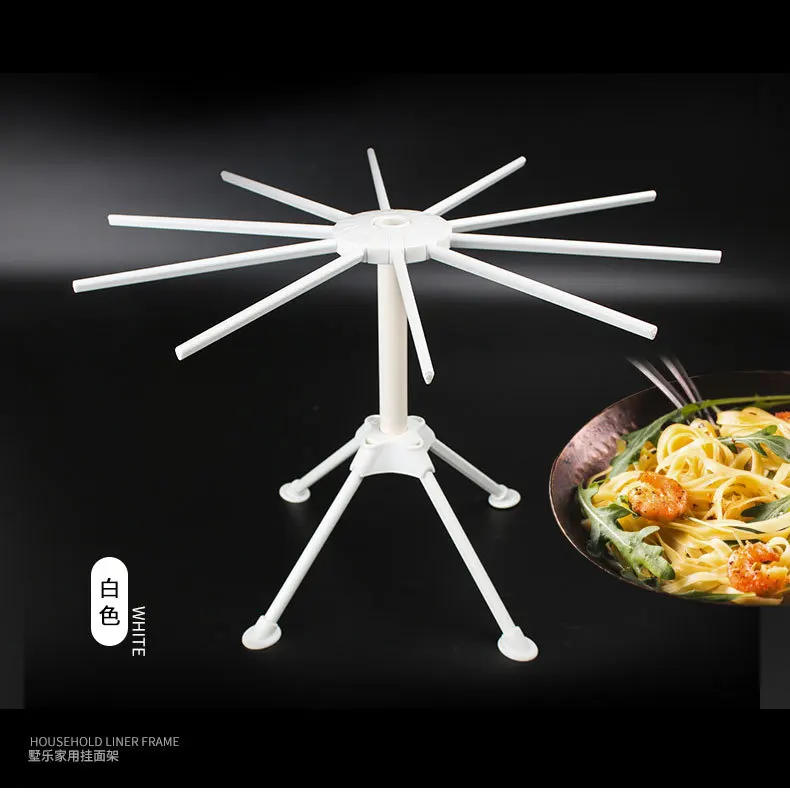Description Picture 3 of itemFoldable Pasta Drying Rack Spaghetti Dryer Stand Noodles  Holder Hanging   Cooking Tools WF