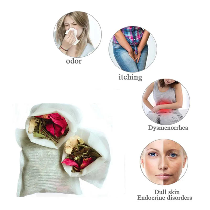 Description Picture 6 of item15 Packs Yoni Steam 100% Chinese Herbal Medicine Vaginal Detox Bath Vagina Care Douche Yoni SPA Feminine Hygiene Product Health