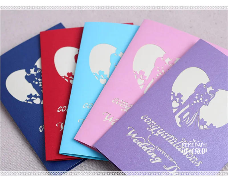 Description Picture 3 of item3D Pop UP Cards Valentines Day Gift Postcard with Envelope Stickers Cherry Tree Wedding & Engagement Invitation Greeting Cards