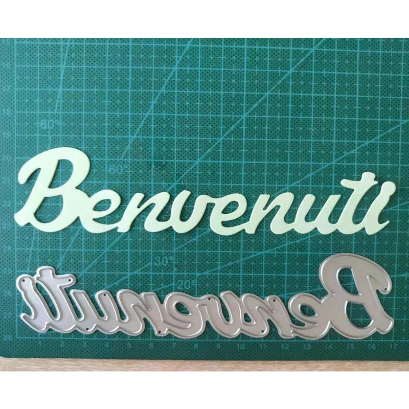 Description Picture 4 of itemBuon Natale Set Metal Cutting Dies Letter Die Cut Christmas Stencil Scrapbooking Embossing 2024 New Craft Stamps And Dies