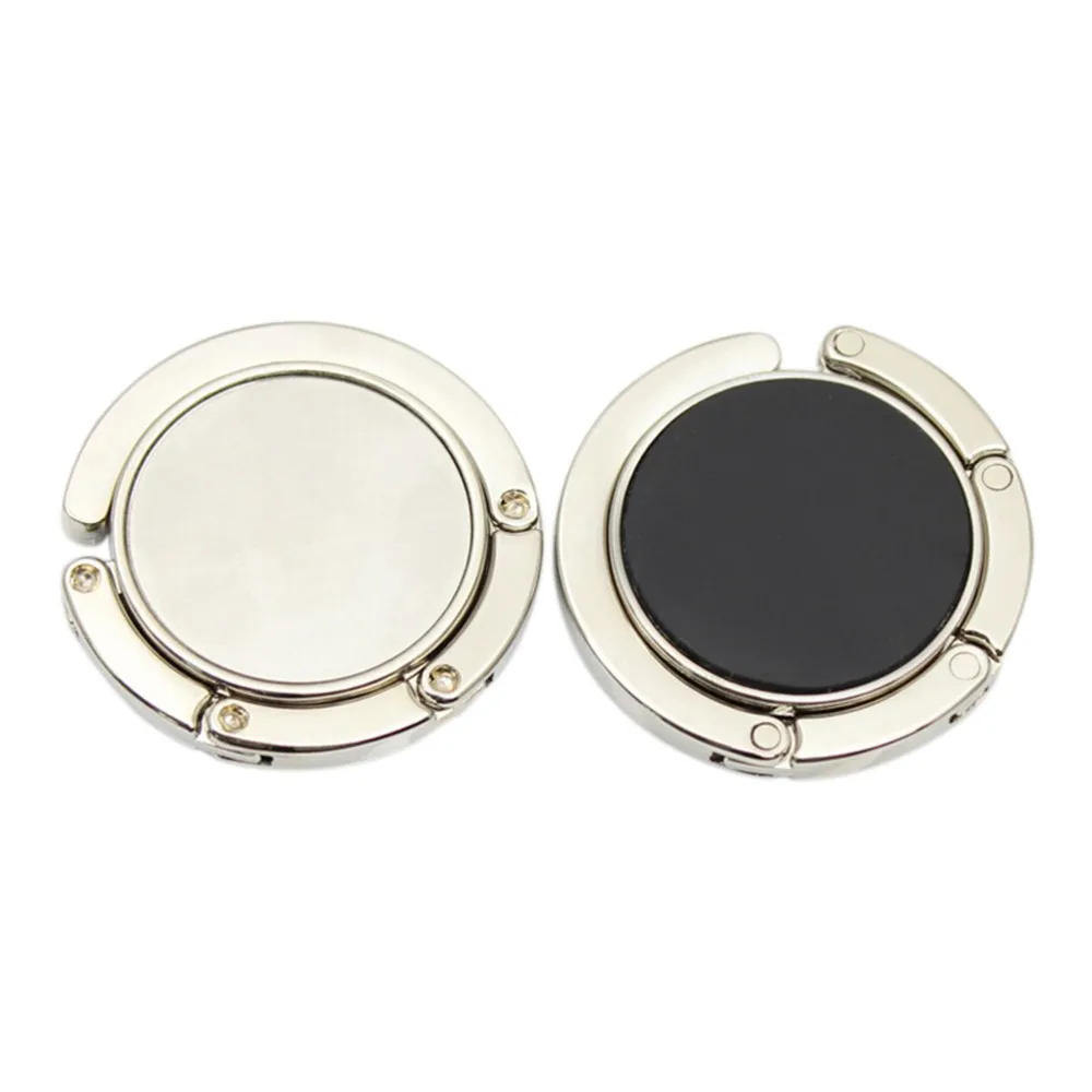 Description Picture 5 of item1pcs Portable Fashion Folding Crystal Alloy Purse Handbag Bag Hanger Hook Holder Table Hook Unique Bag Parts Accessories