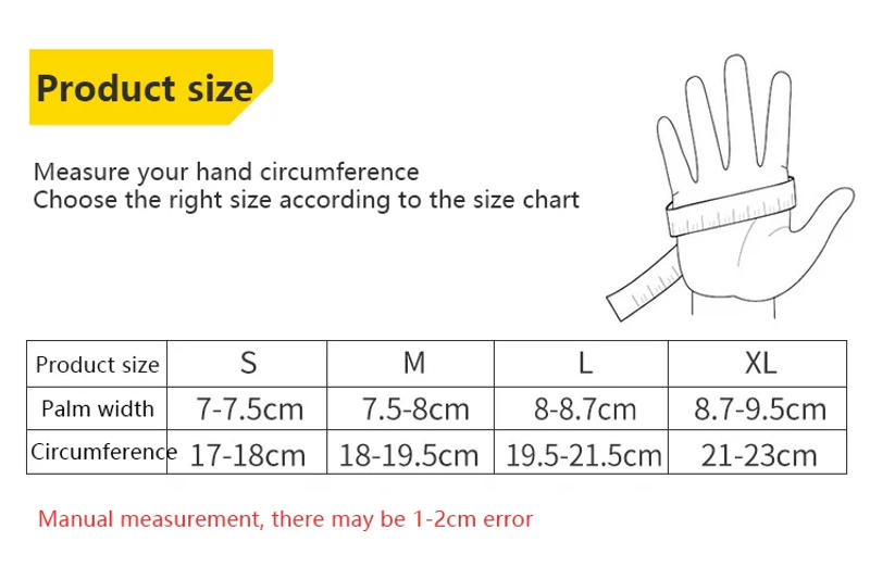 Description Picture 3 of itemBody Building Gym Training Fitness WeightLifting Red Gloves Wrist Wraps Workout Half Finger For Men &Women WeightLifting