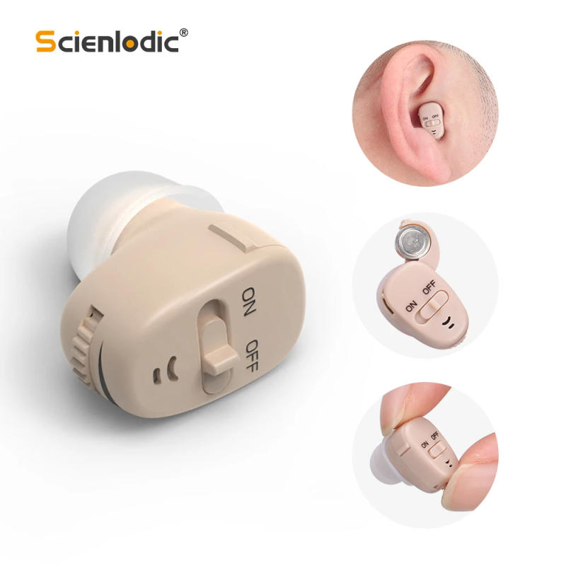 Description Picture 2 of itemDigital Hearing Aid Ear for Deafness ITE Mini Invisable Hearing Aids for Deaf/Elderly Moderate Medical to Severe Hearing Loss