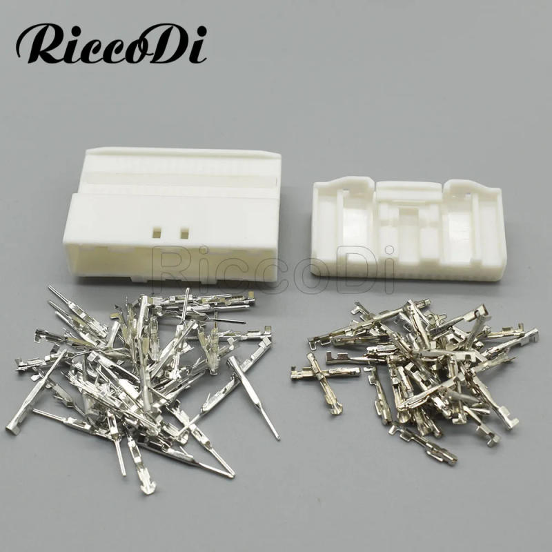 Description Picture 3 of item1 Set 4/8/10/12/2024/28/32/40 Pin 0.7MM Car Navigation Reversing Mirror Wiring Harness Connector Automotive Audio Plug