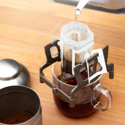 Coffee Filter Holder Portable Coffee Ears Drip Paper Bags Shelf Reusable Ear-mounted Filtering Paper Rack Household Coffeeware