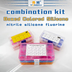 Color-silicone-box boxed silicone rubber repair kit sealing valve waterproof machine combination kit gasket o-ring faucet