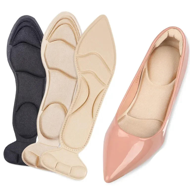 Description Picture 2 of item4PCS Women High-heel Shoes Insoles Memory Foam Insoles Anti-slip Cutable Insole Comfort Breathable Foot Care Massage Shoe Pads