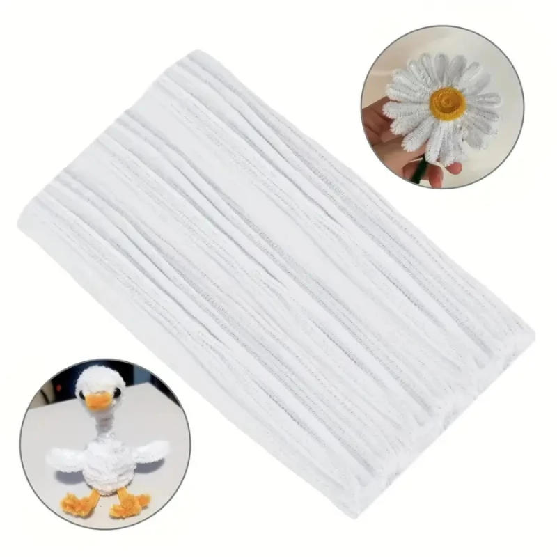 Description Picture 6 of itemPipe Cleaners, Pipe Cleaners White 12 Inch, Pipe Cleaners for Crafts, 300pcs Chenille Stems, for Creative DIY Decorations