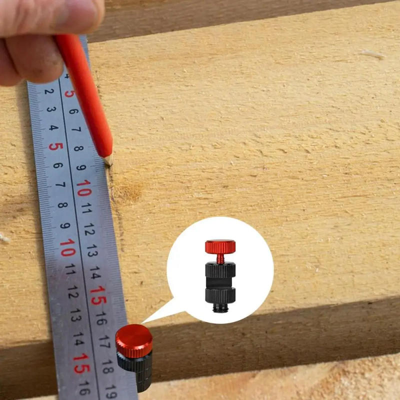 Description Picture 4 of itemFraming Square Clamps Anti-Slip Framing Square Stops Aluminum Alloy Stair Stringer Layout Tool Rafter Gauge Clamps For