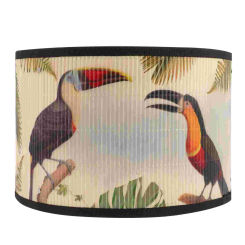 Vintage Bamboo Lampshade Ceiling Shades Pendant Light for Table Home Accessories