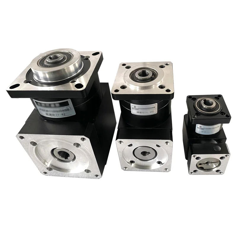 Description Picture 3 of item90 Degree 57mm Planetary Reducer Hole Output Speed Ratio 3: 1 4: 1 5: 1 6:1 for Nema23 Stepper Motor