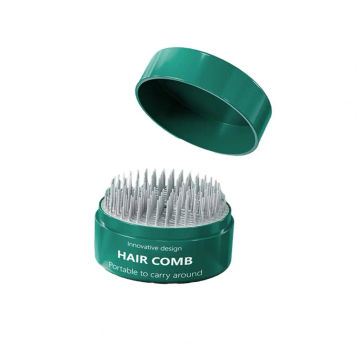 Stylish  Women Hairbrush Portable Massage Comb Hair Air Cushion Brush One-Key Plastic Portable Comb Home Supplies