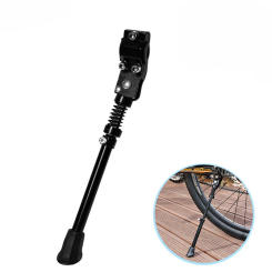 26-36cm Adjustable Bicycle Kickstand Mountain Bike MTB Aluminum Side Rear Kick Stand Solid Reliable Bicycle Accessories