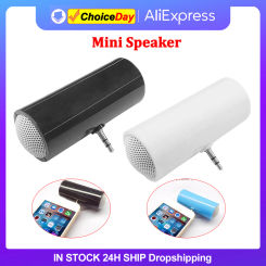 Mini Portable Speaker Bass Stereo Outdoor Sport Music Loudspeaker Line-in Speaker with 3.5mm AUX Audio Interface Plug for Phone