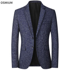 Men Korean Style Suit Blazer Spring Autumn Casual Button Up Suit Coat Plus Size 3xl 4xl Boys Office Loose Blazer Jacket Oversize