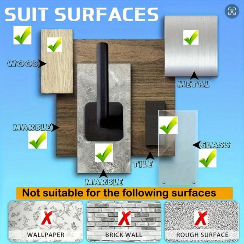 Description Picture 6 of item1pc Space-Saving Hat and Key Hook with Self-Adhesive Backing - Ideal for Entryways, Bathrooms, and Bedrooms - Effortlessly Organ